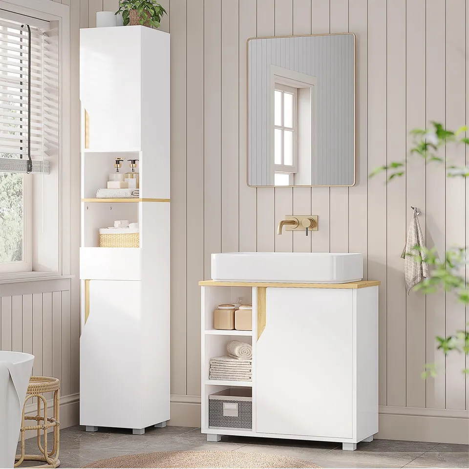 forabamb-meubles-sous-vasque-meuble-vasque-blanc-60-cm-tag-re image 1