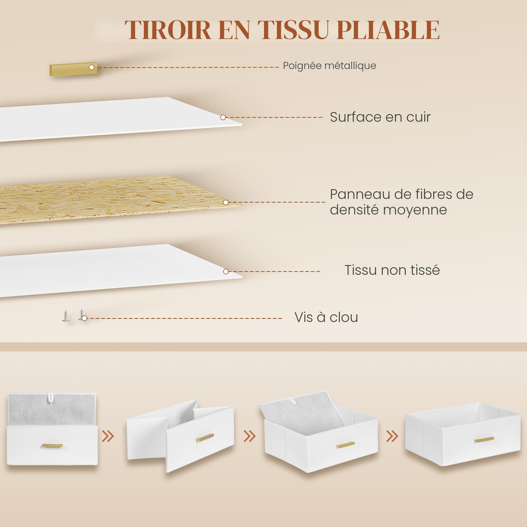 hexcelen-table-de-chevet-clair-e-lot-de-2-blanc-usb image 7