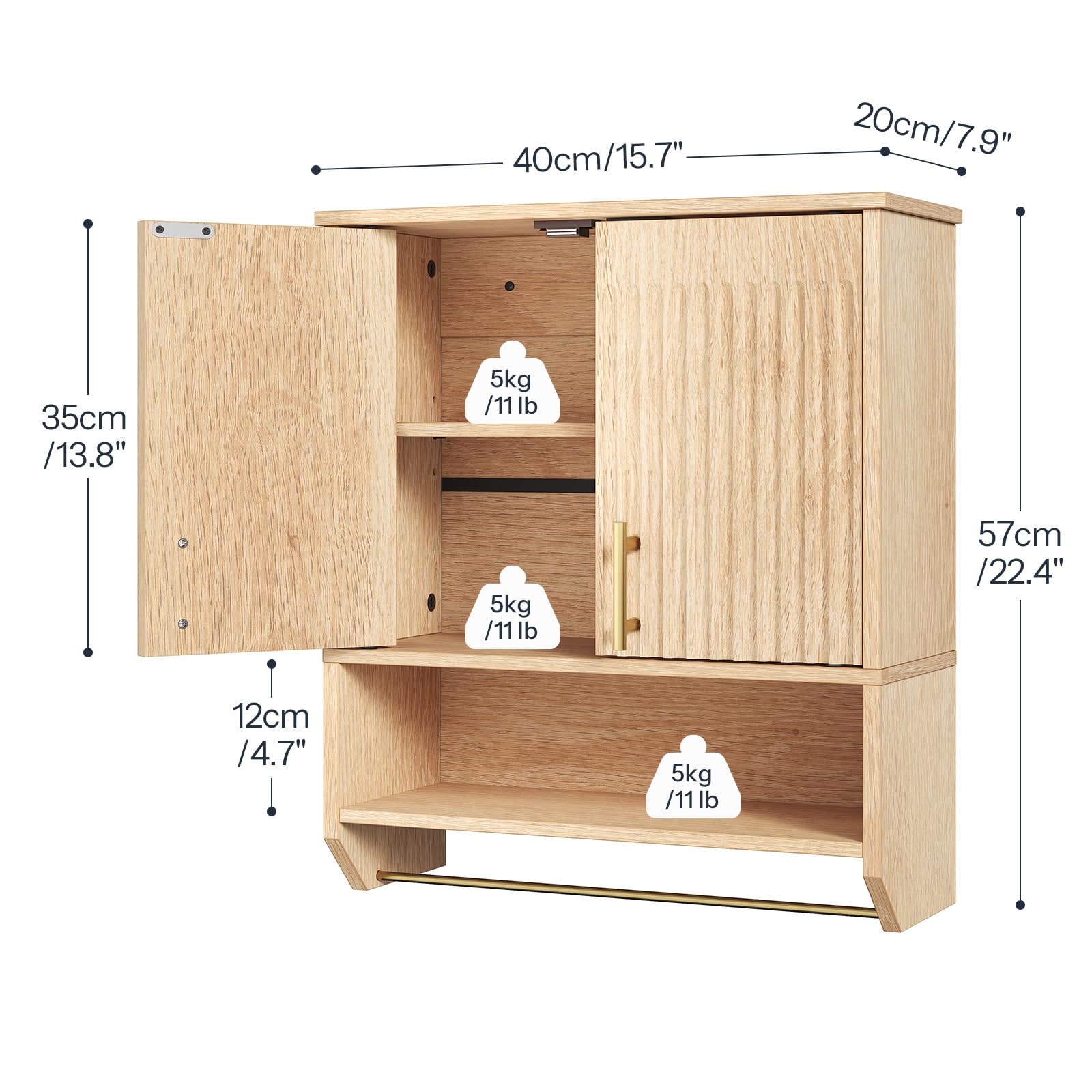 hoobro-bathroom-furniture-armoire-murale-naturel-cannel image 4