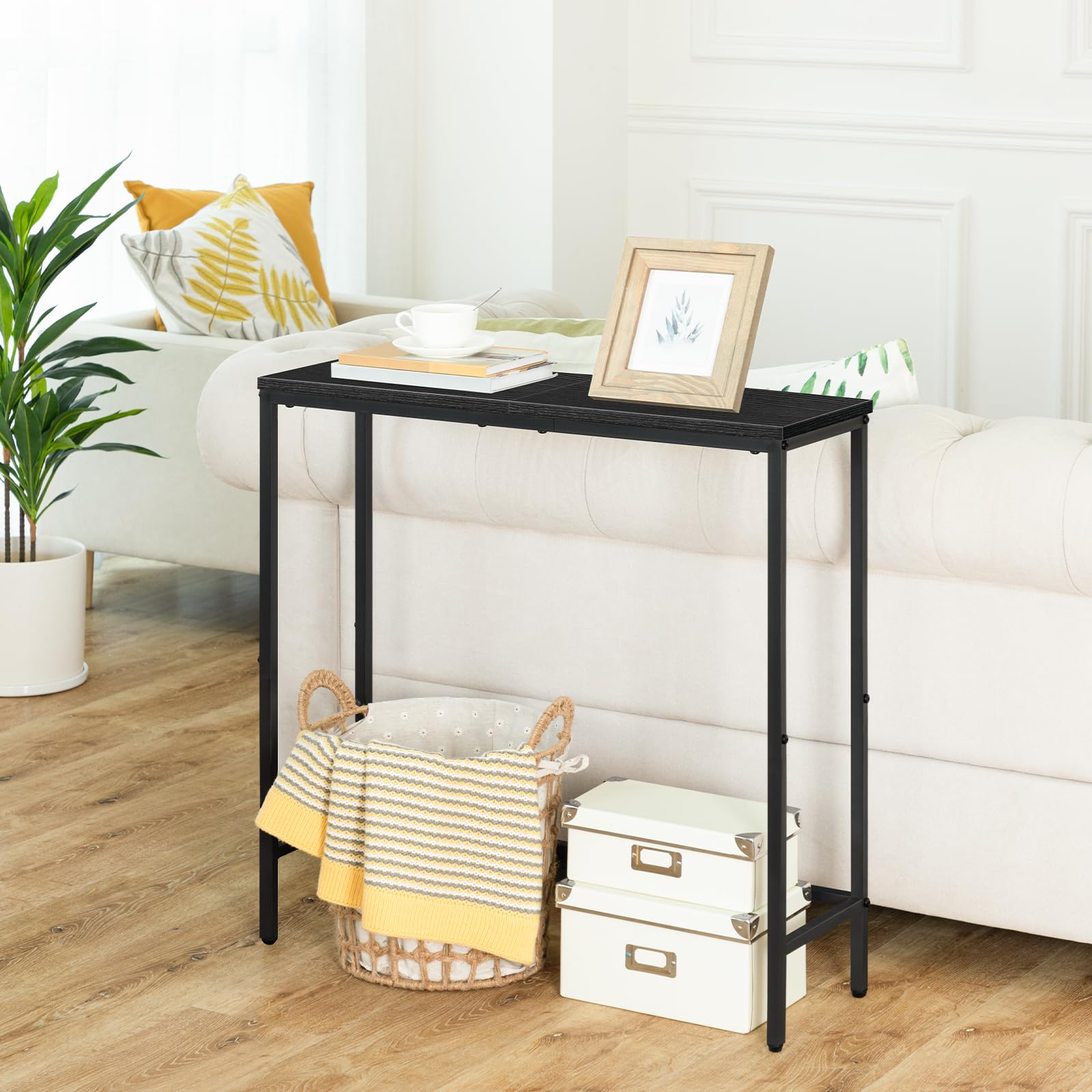 hoobro-console-table-slim-console-entr-e-noire-bois image 5