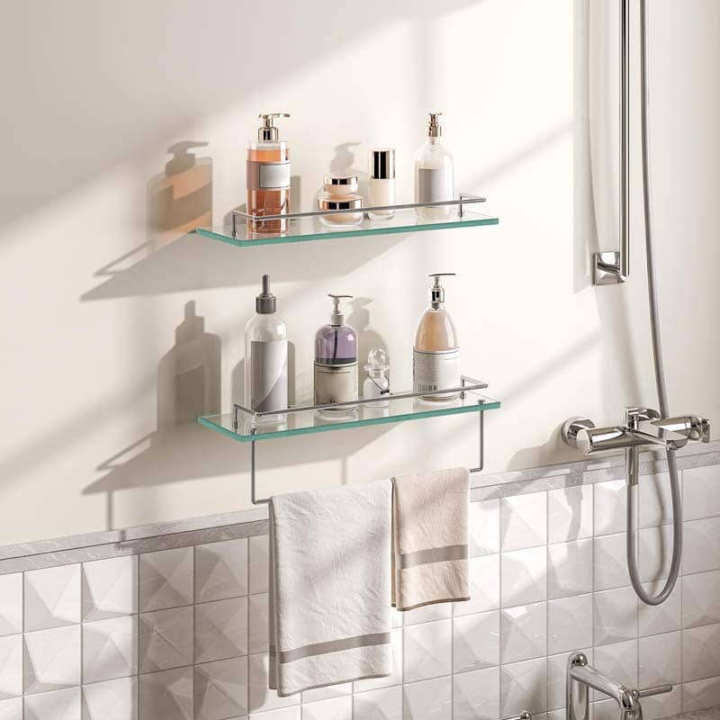 hoobro-bathroom-furniture-tag-re-murale-verre-lot-2-argent image 6