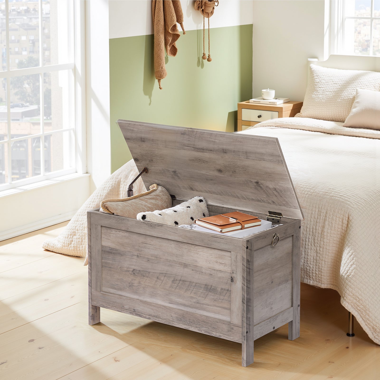 hoobro-storage-benches-banc-coffre-enfant-greige-jouets image 7