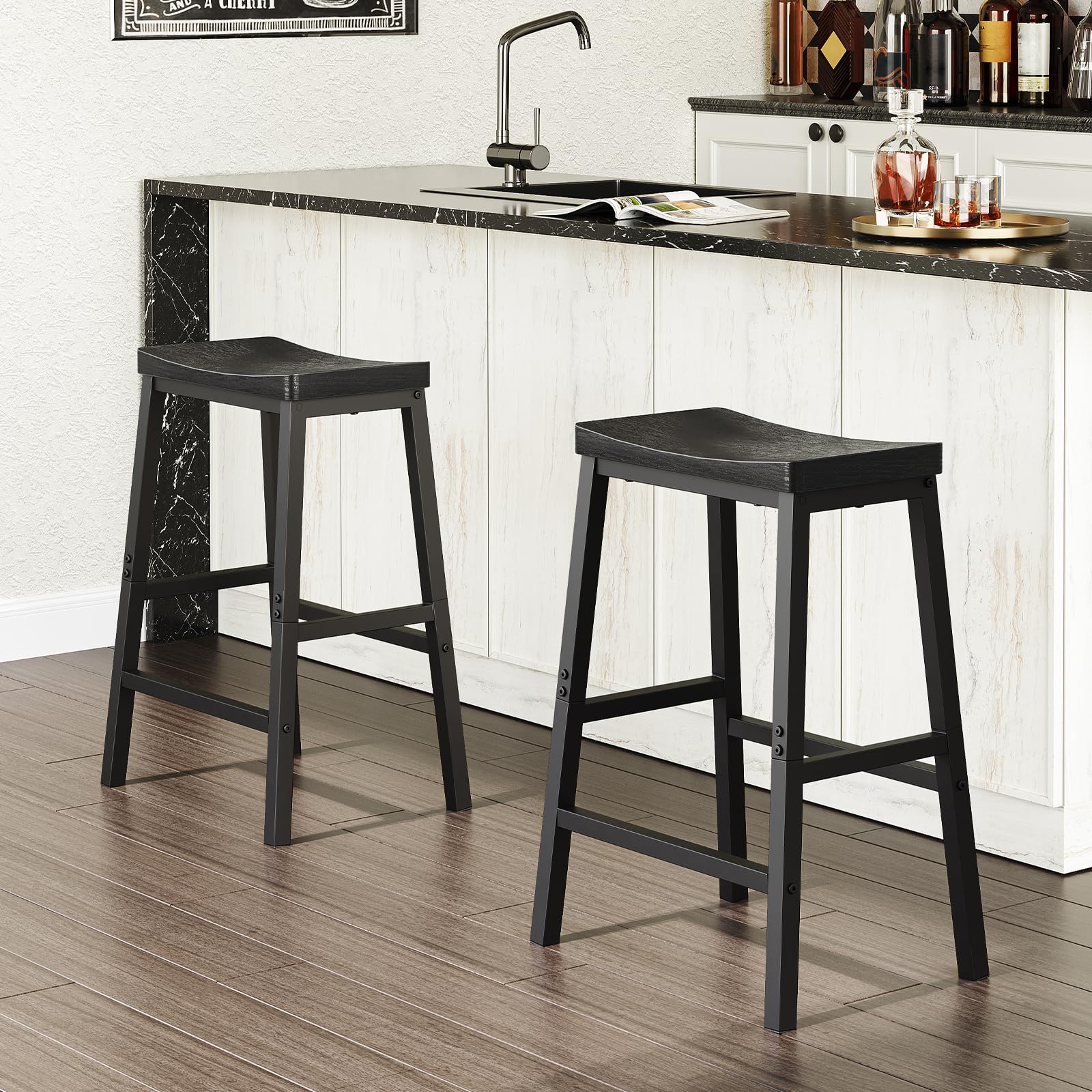 hoobro-bar-stools-bb02md01-lot-2-tabourets-bar-noir image 6