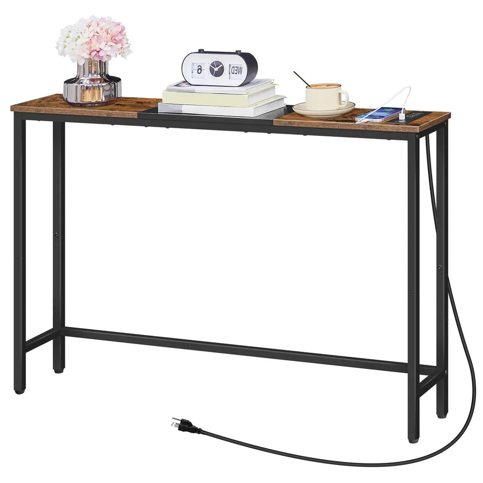 hoobro-console-table-console-entr-e-marron-44-9-pouces-prises image 1