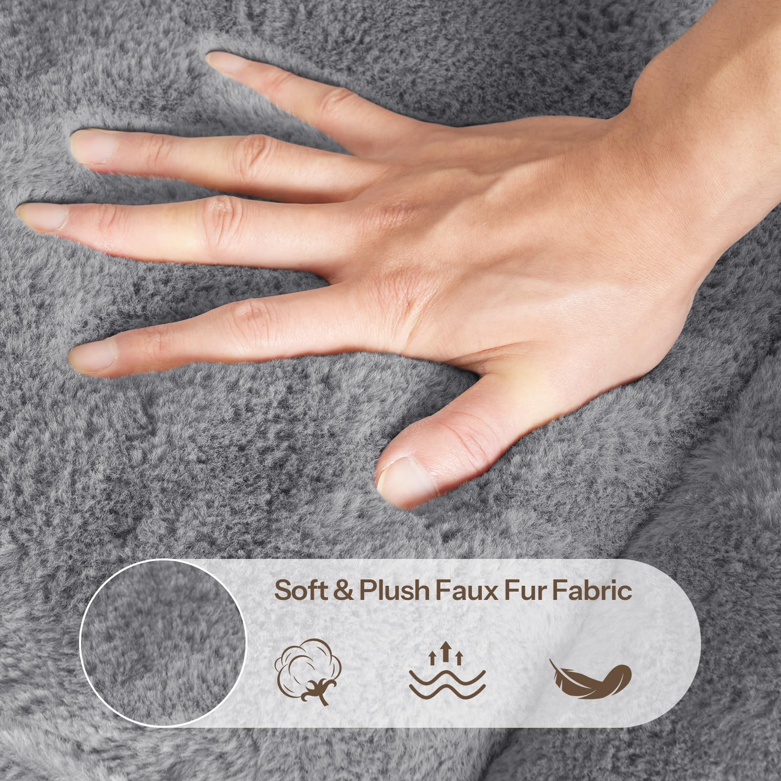 hoobro-pouf-g-ant-poire-adulte-fourrure-gris image 6
