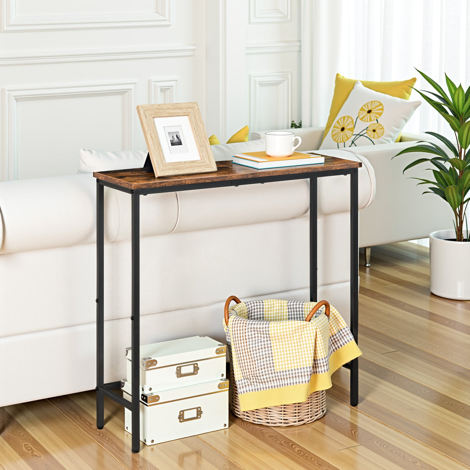 hoobro-console-table-console-entr-e-marron-troite image 5