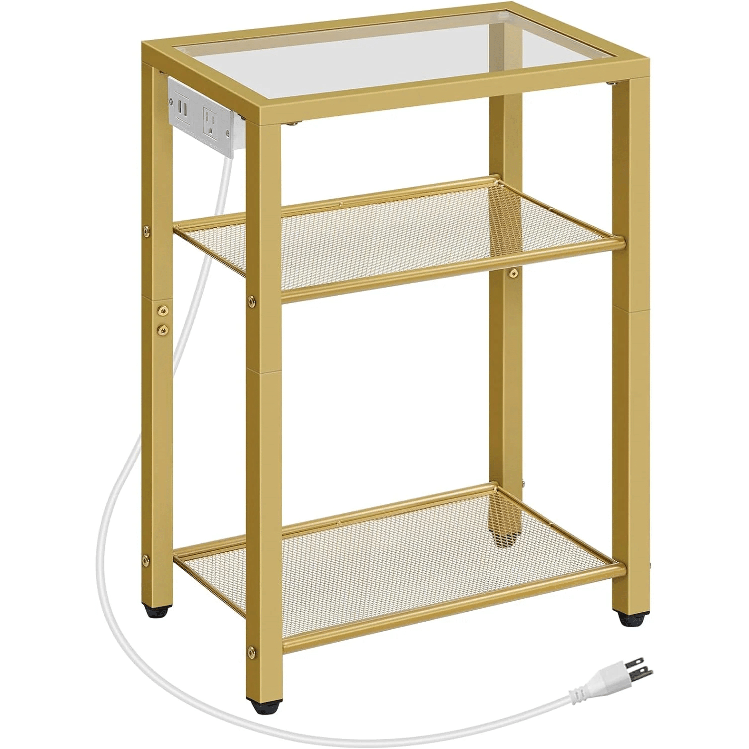 hoobro-side-tables-table-d-appoint-verre-dor-3-niveaux image 3