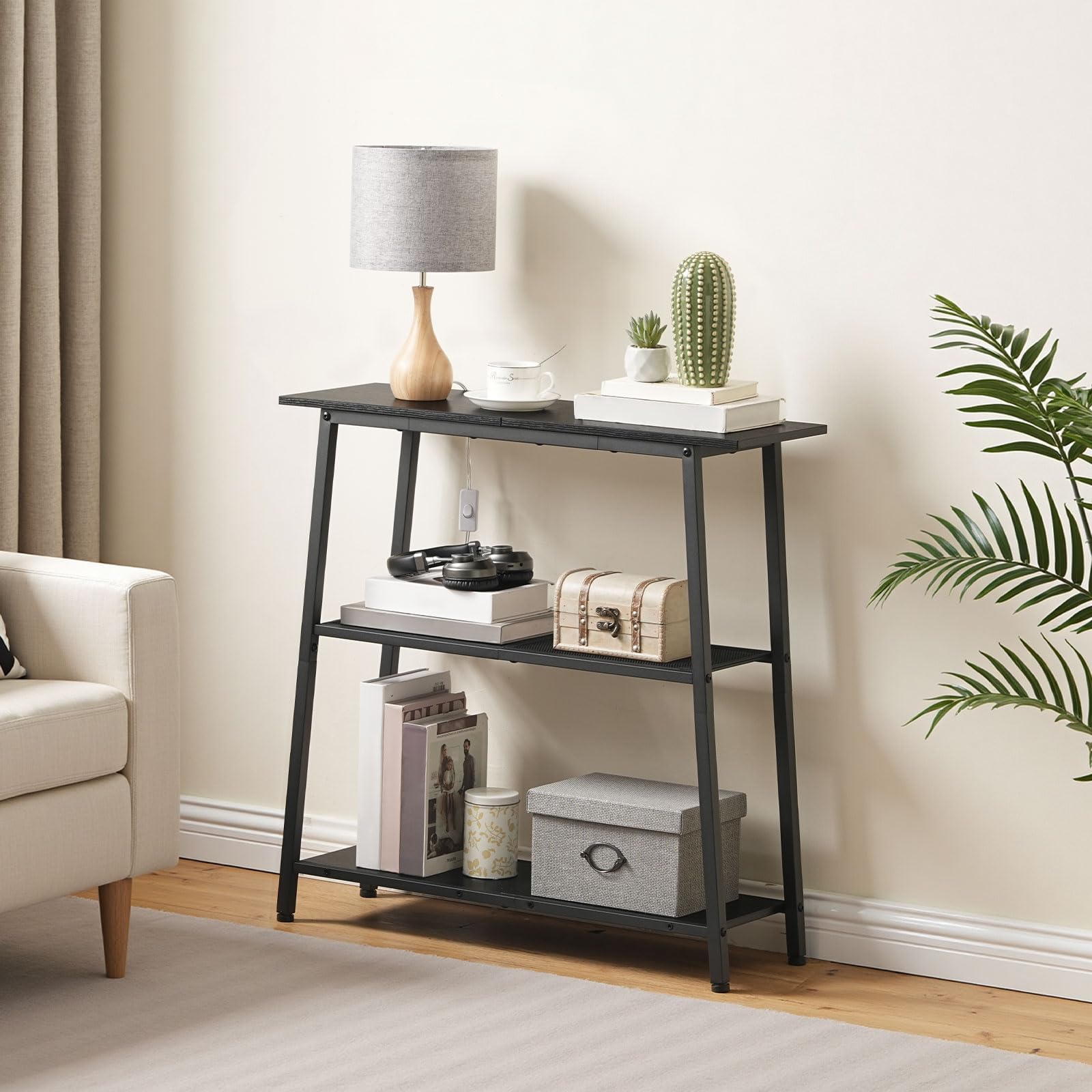 hoobro-console-table-console-noire-76-cm-3-tag-res image 2
