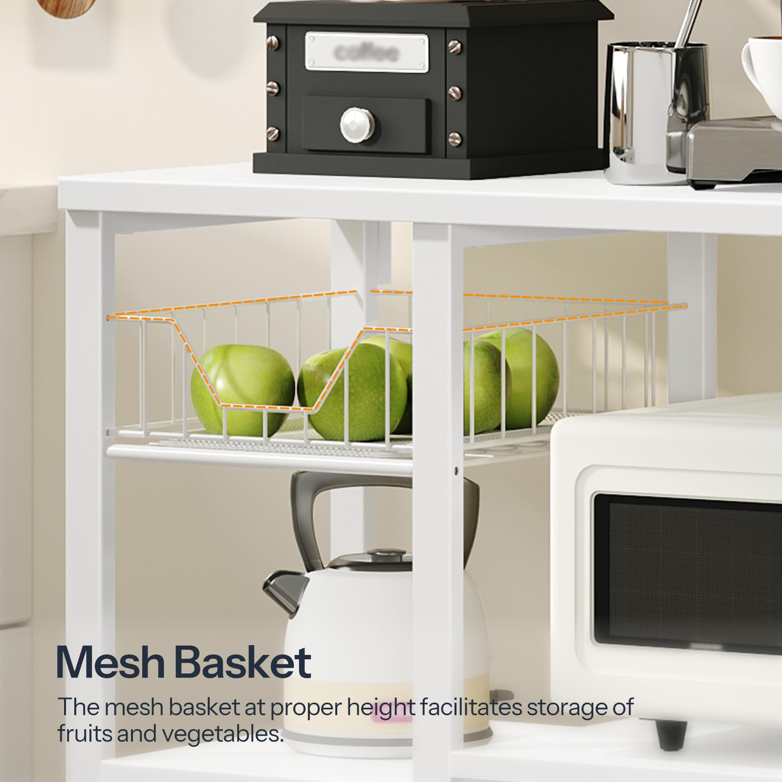 hoobro-desserte-cuisine-wt05hb01-blanche-4-prises-90-cm image 8