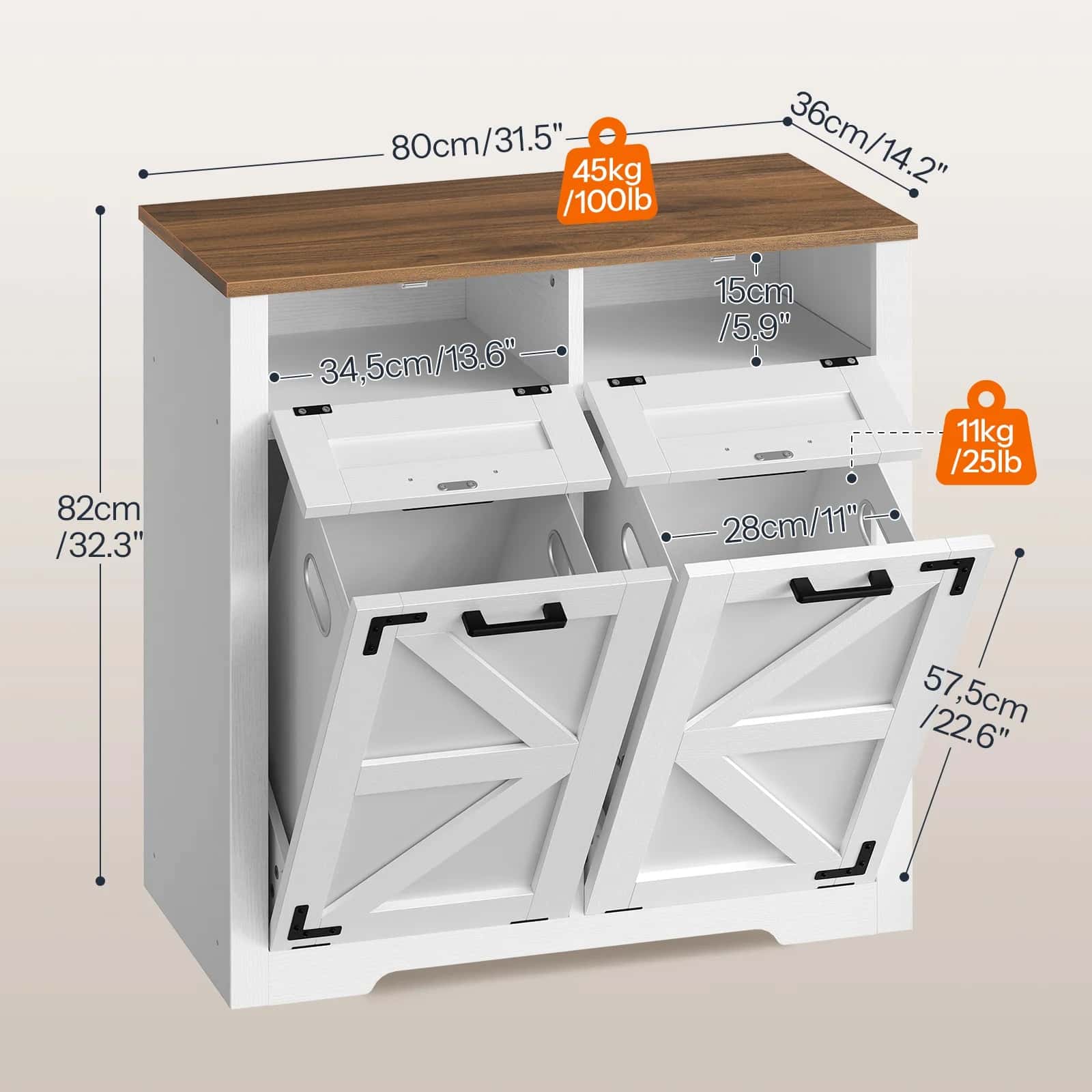 hoobro-meuble-panier-linge-blanc-corbeille-buanderie image 4