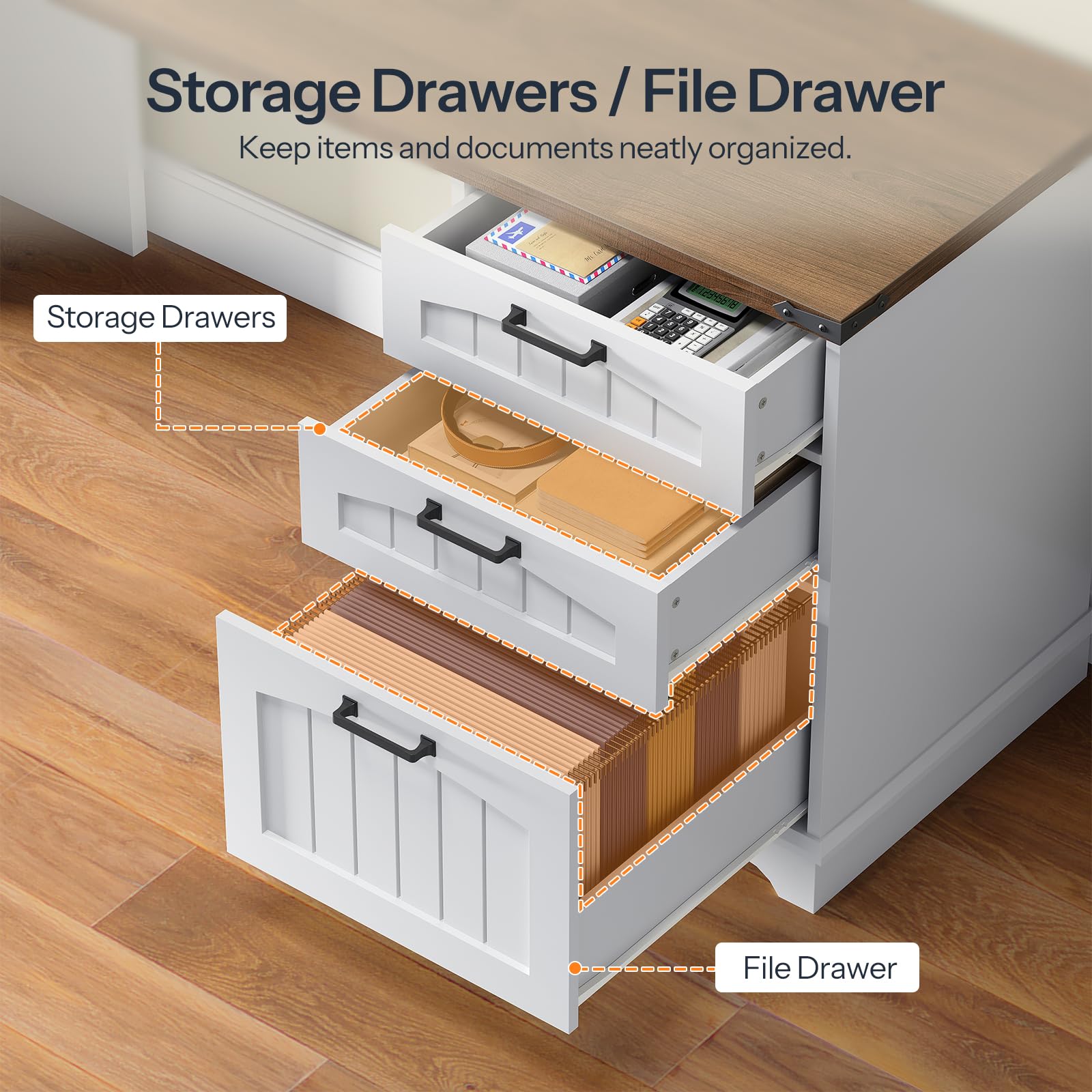 hoobro-bureau-d-angle-en-l-blanc-prises-150-cm image 6