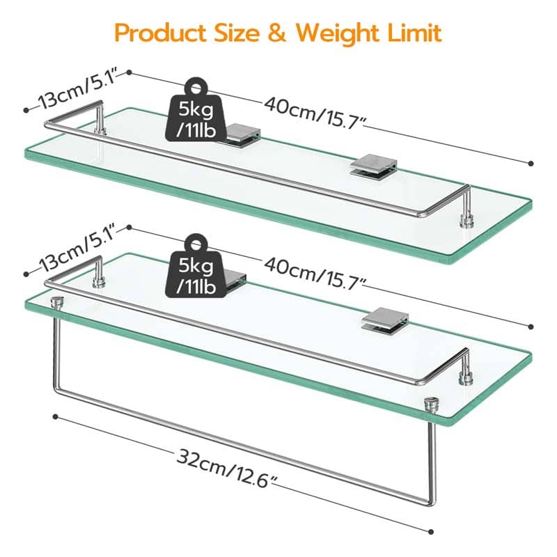 hoobro-bathroom-furniture-tag-re-murale-verre-lot-2-argent image 3