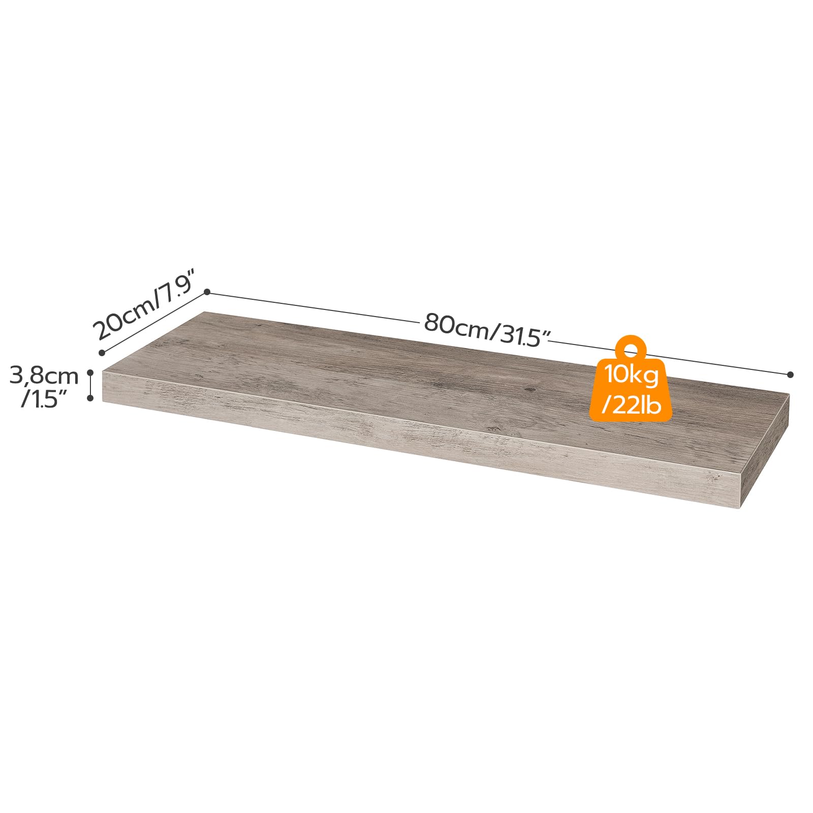 hoobro-tag-res-murales-flottantes-80-cm-greige-lot-de-2 image 4