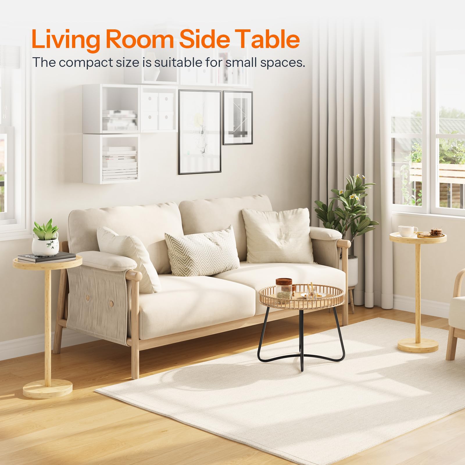 hoobro-side-tables-gu-ridon-rond-bambou-naturel image 5