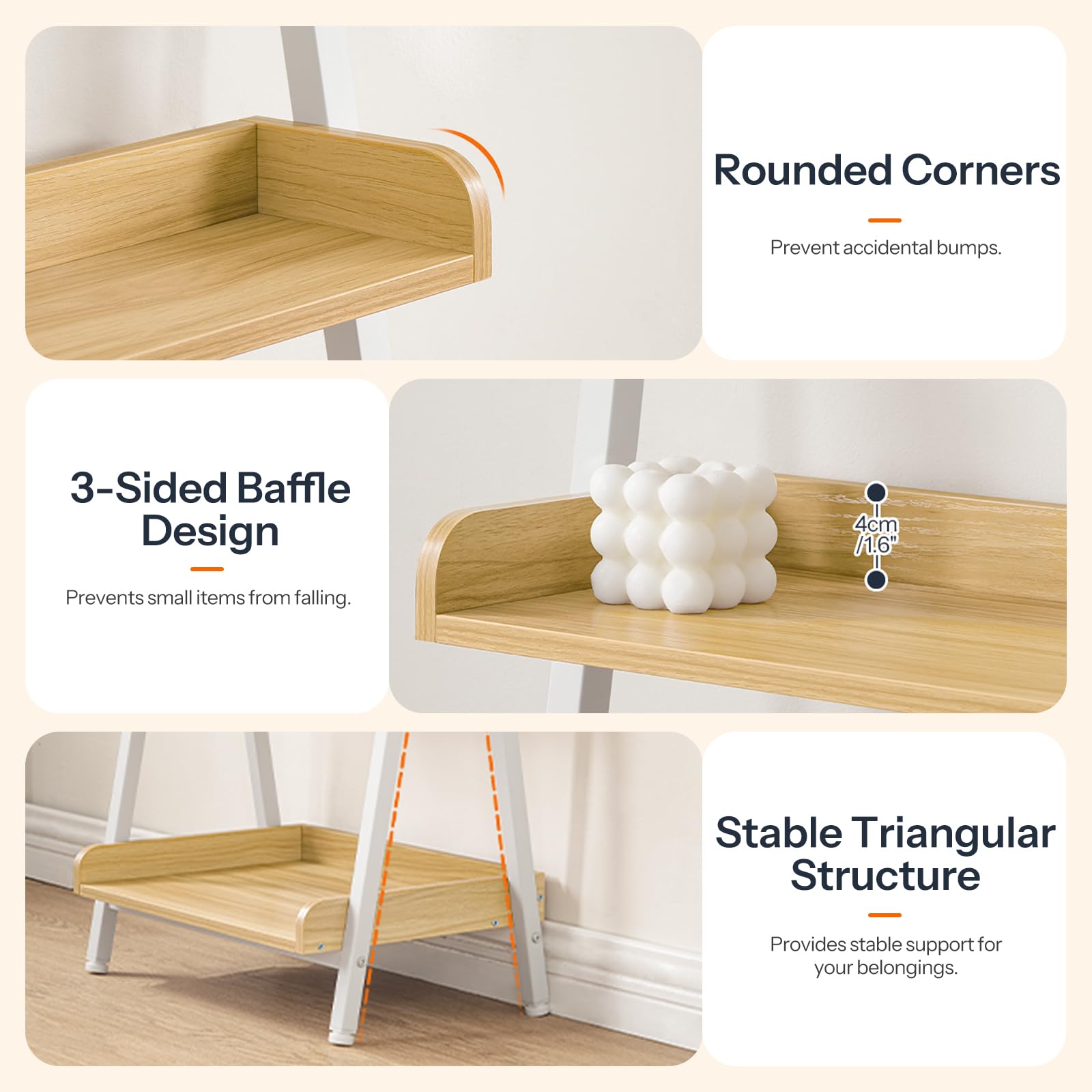 hoobro-tag-re-chelle-murale-naturel-5-niveaux image 8