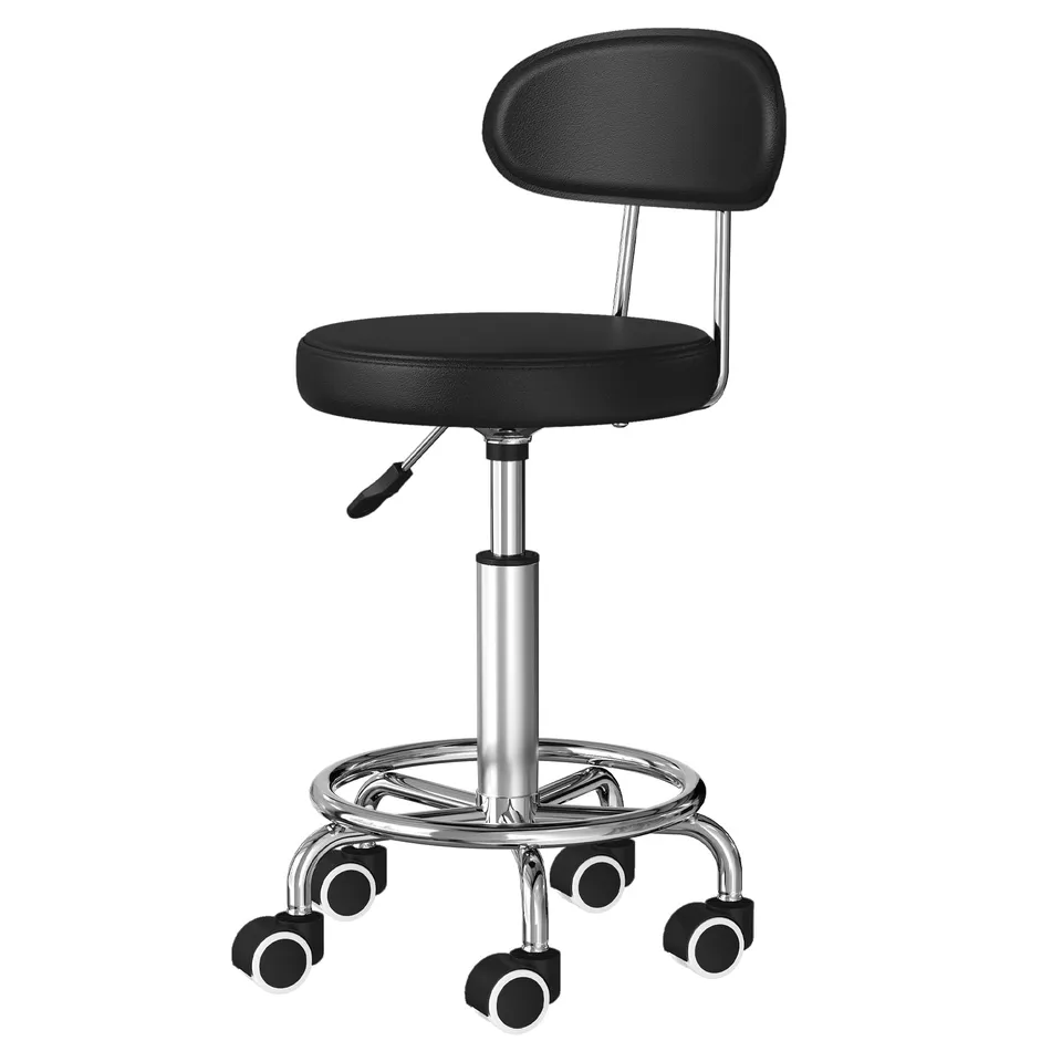 hoobro-chaise-de-bureau-pivotante-noire-hauteur-r-glable image 1