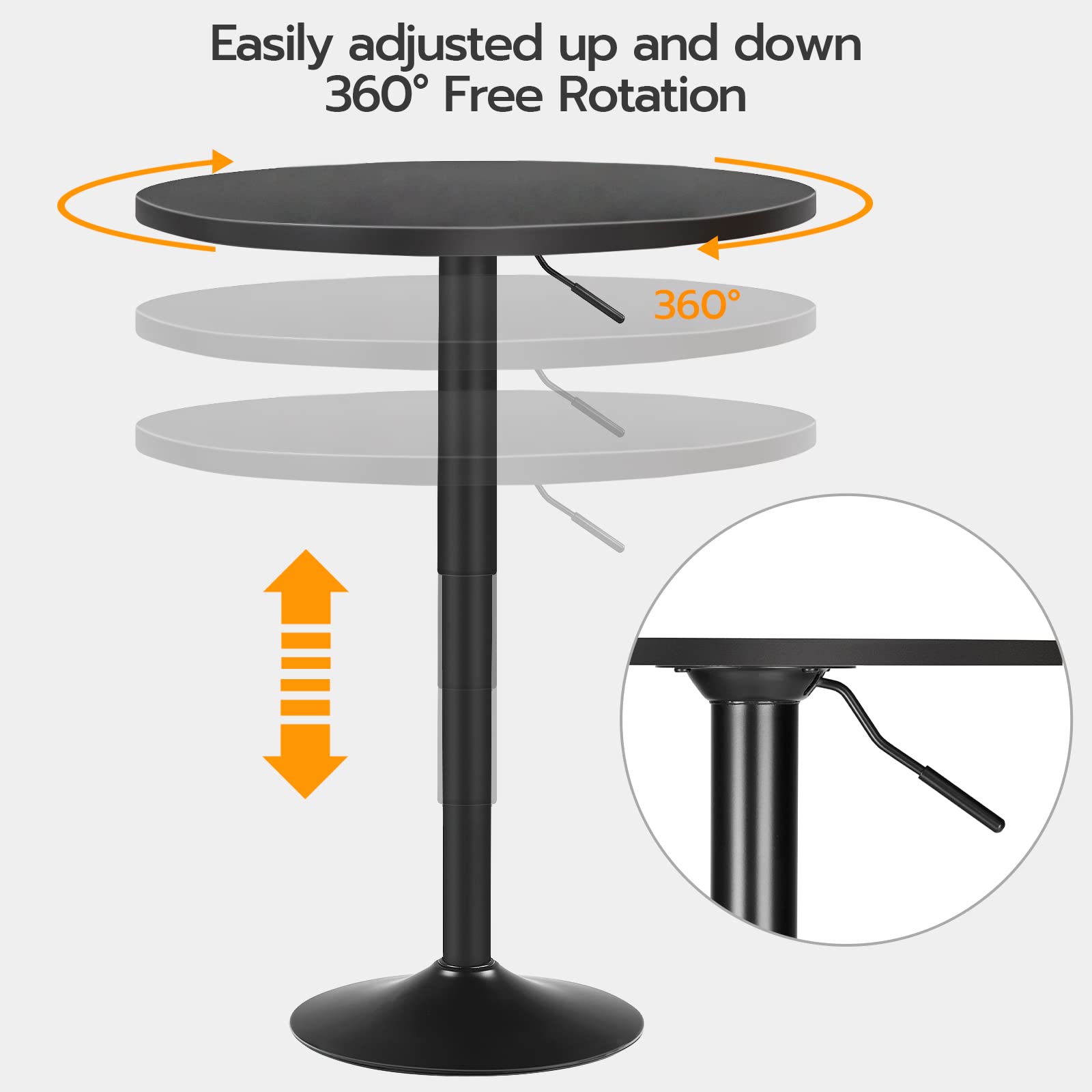 hoobro-beverage-counters-table-bar-ronde-noire-r-glable image 7