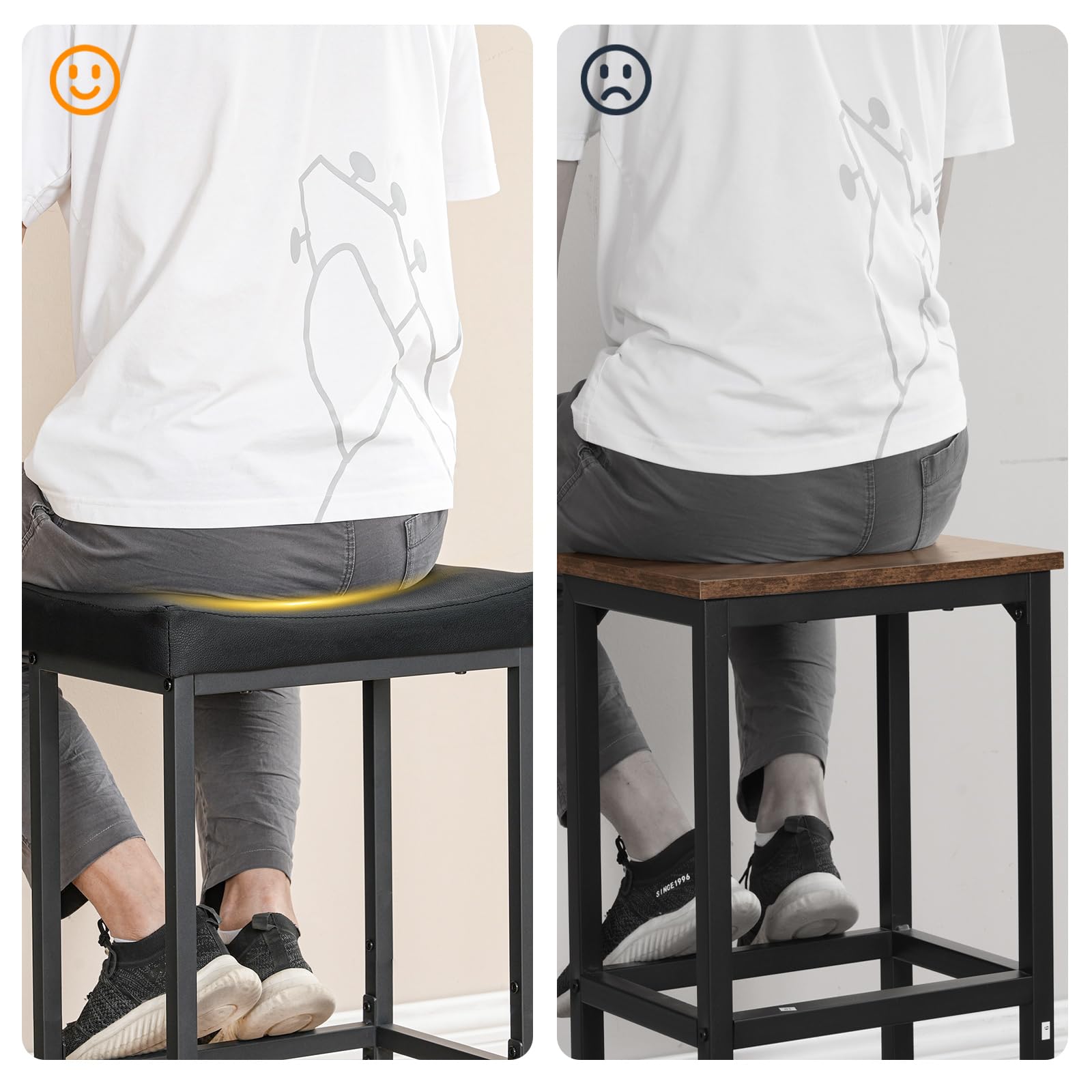 hoobro-lot-4-tabourets-de-bar-noirs-simili-cuir-rembourr-s image 7