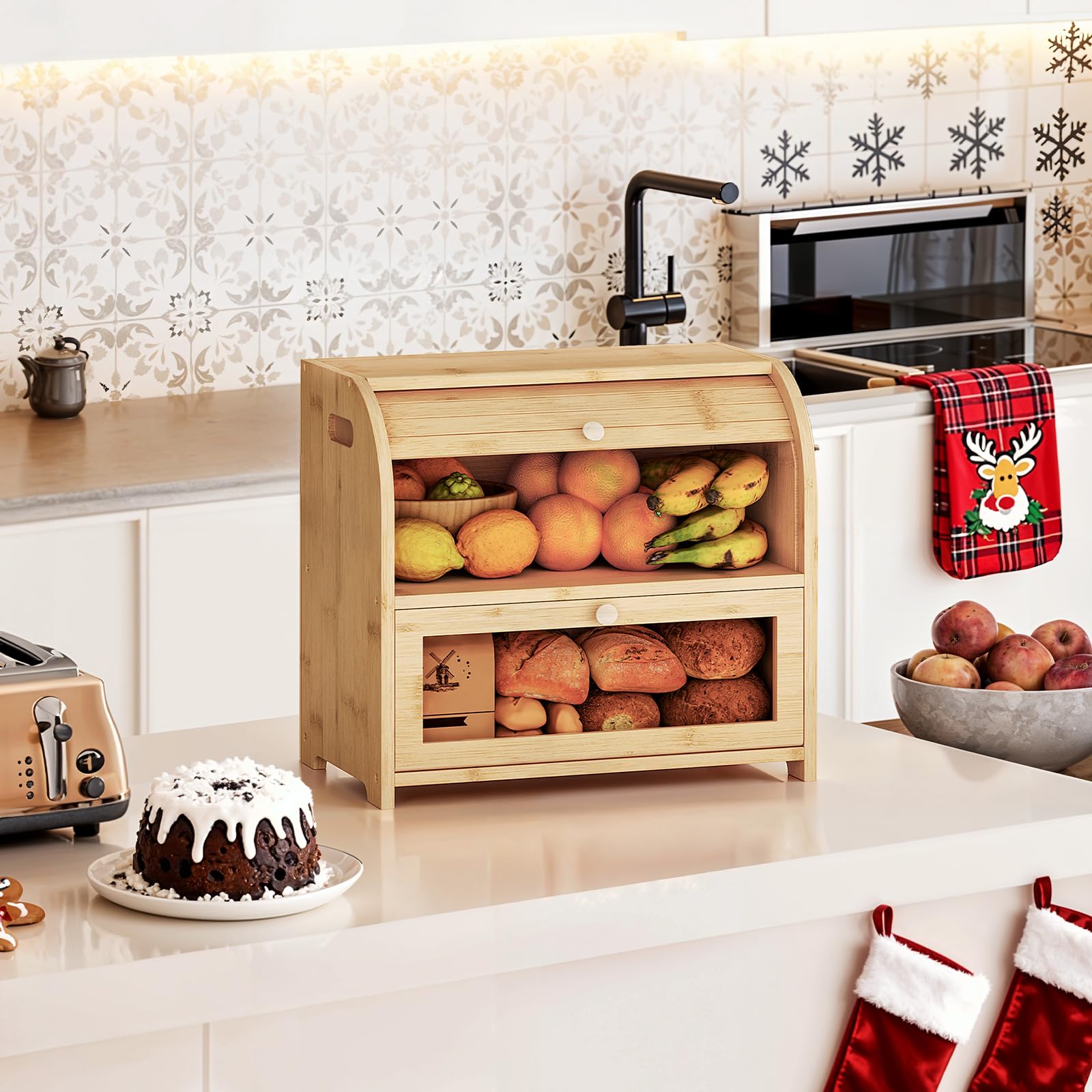 hoobro-kitchen-furniture-bo-te-pain-bambou-2-tages image 2