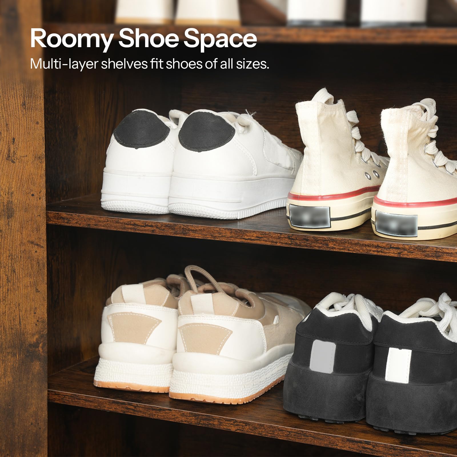 hoobro-meuble-chaussures-3-portes-marron-pour-entr-e image 8