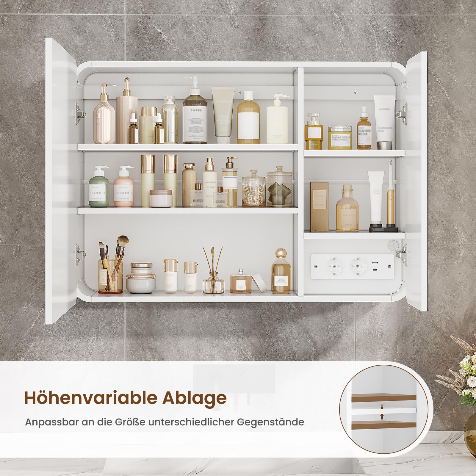 forabamb-armoire-salle-de-bain-miroir-led-blanc-60-cm image 6