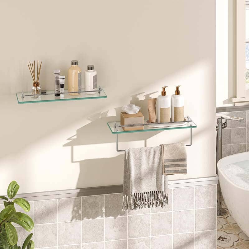 hoobro-bathroom-furniture-tag-re-murale-verre-lot-2-argent image 5