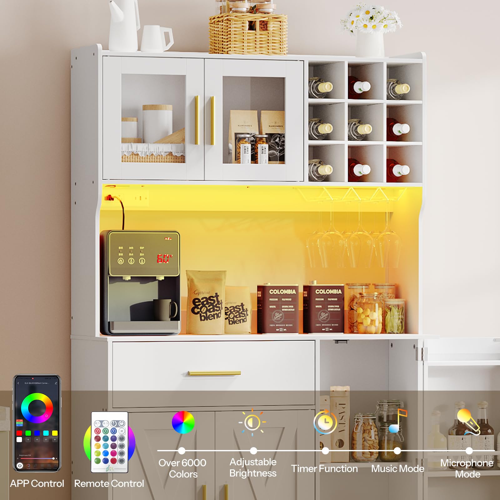 hoobro-kitchen-furniture-armoire-cuisine-blanche-71-prise-usb image 7