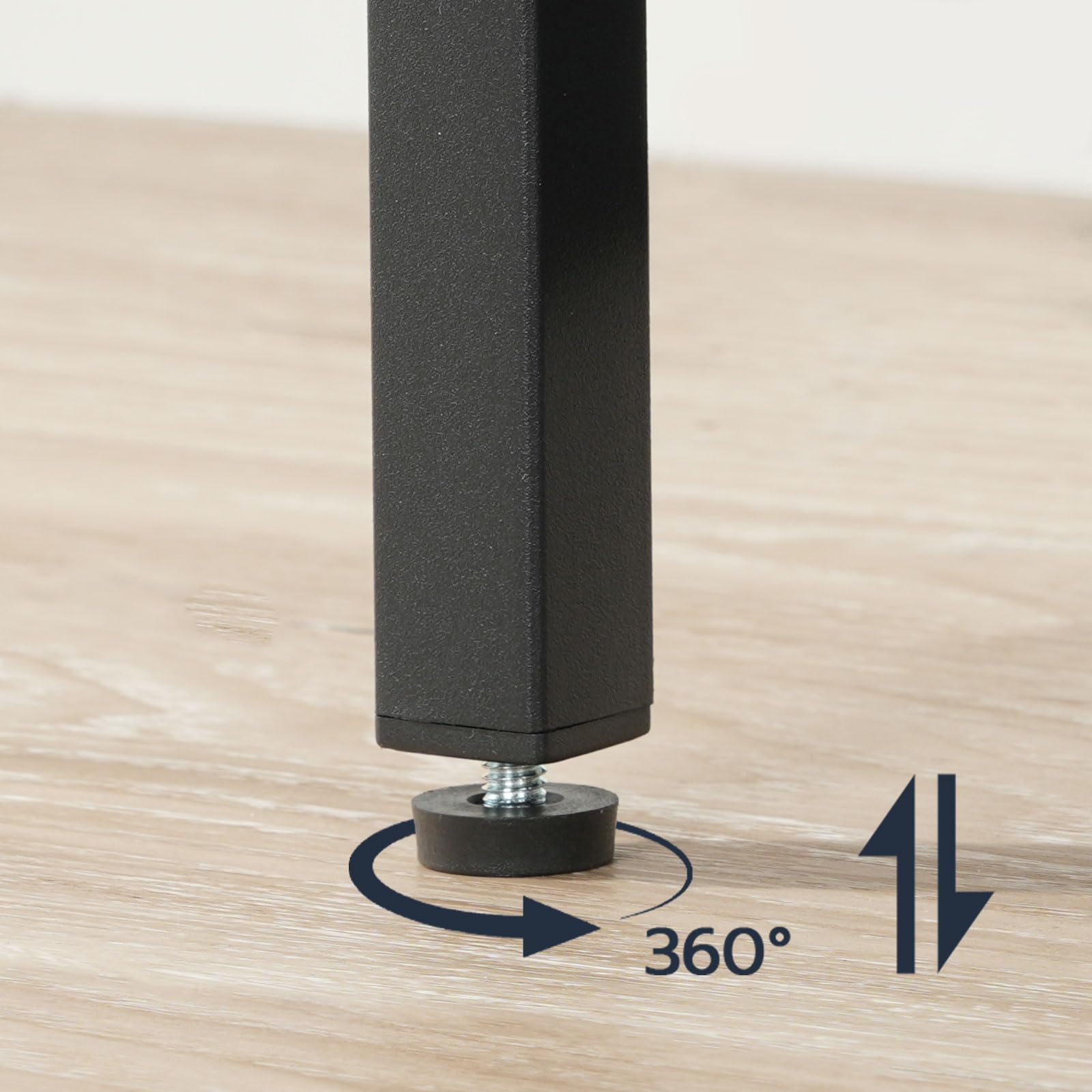 hoobro-table-de-chevet-2-tiroirs-greige-avec-prises-usb image 7