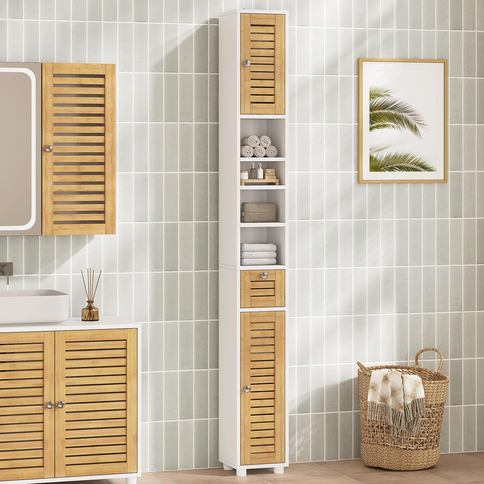 forabamb-armoires-hautes-colonne-salle-de-bain-bambou-180-cm image 8