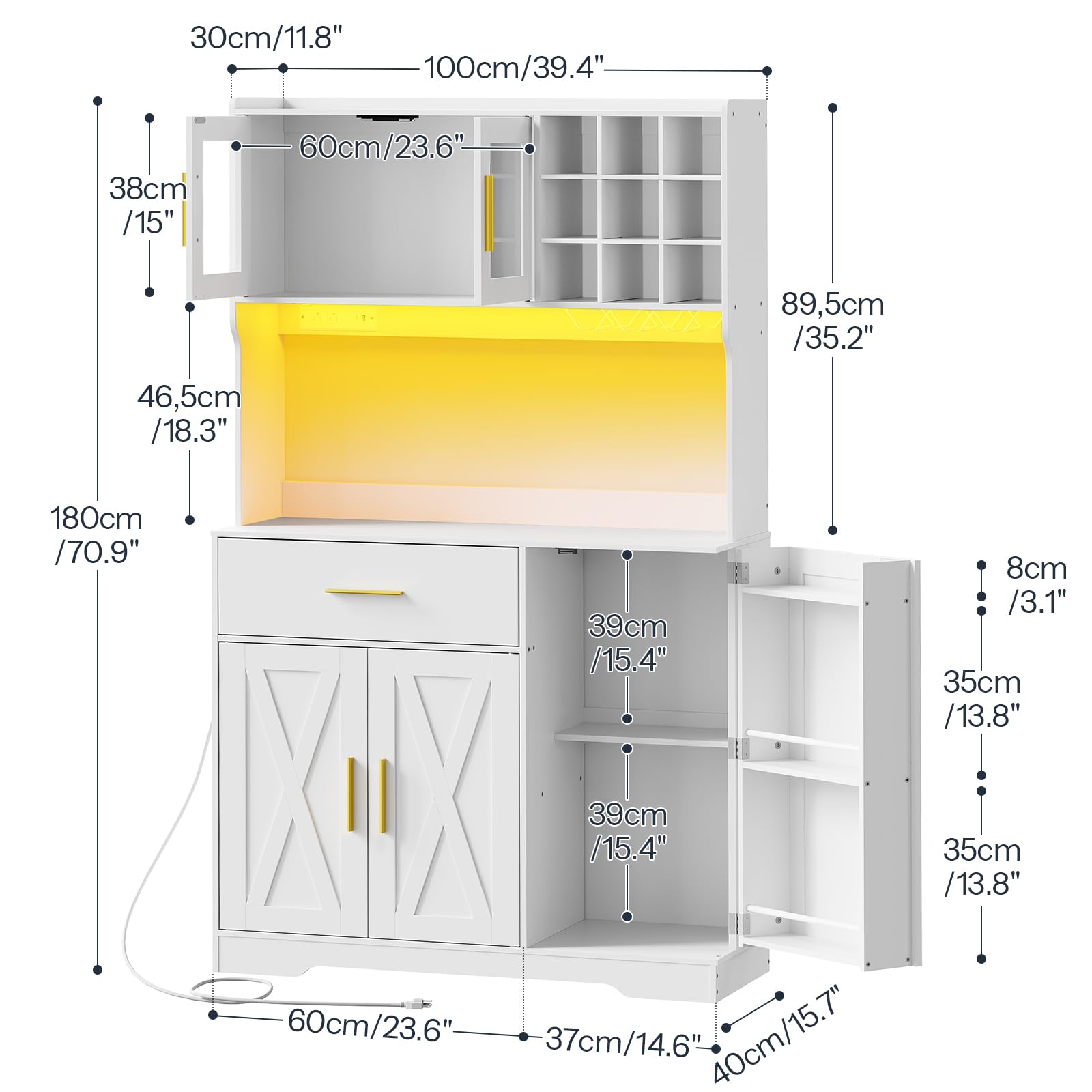 hoobro-kitchen-furniture-armoire-cuisine-blanche-71-prise-usb image 3
