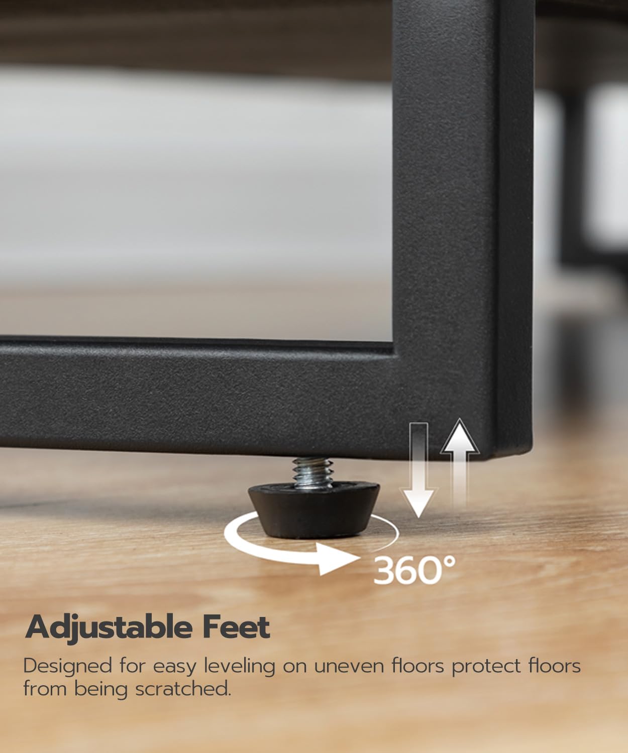 hoobro-shoe-racks-meuble-chaussures-4-niveaux-greige-tissu image 4