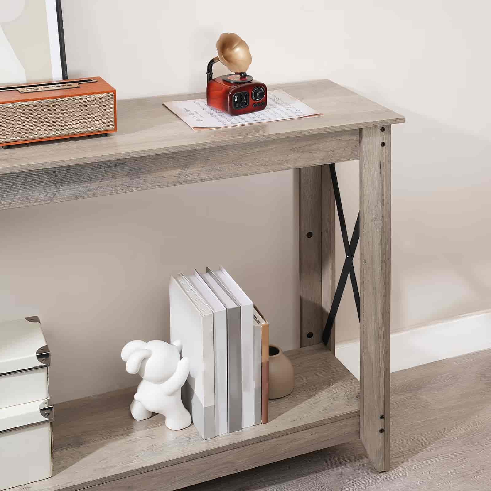 hoobro-console-table-47-2-pouces-greige-prises-usb-troite image 7