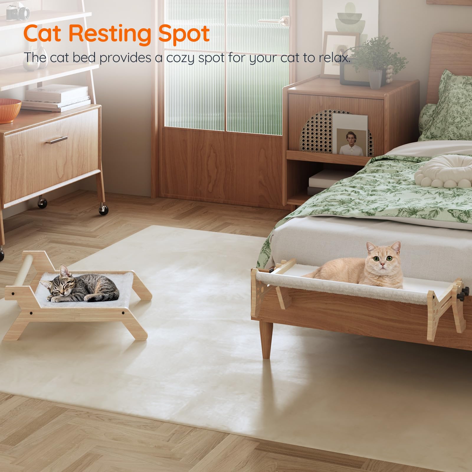 hoobro-hamac-de-fen-tre-chat-lit-chat-naturel-lot-de-2 image 4