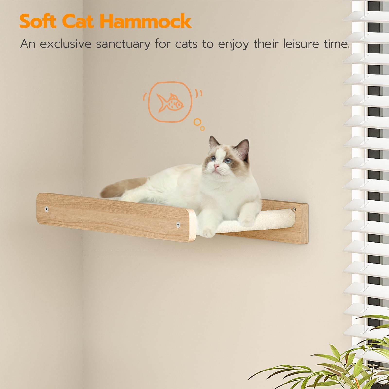 hoobro-pet-furniture-tag-res-murales-chat-bois-5-pi-ces-naturel image 8