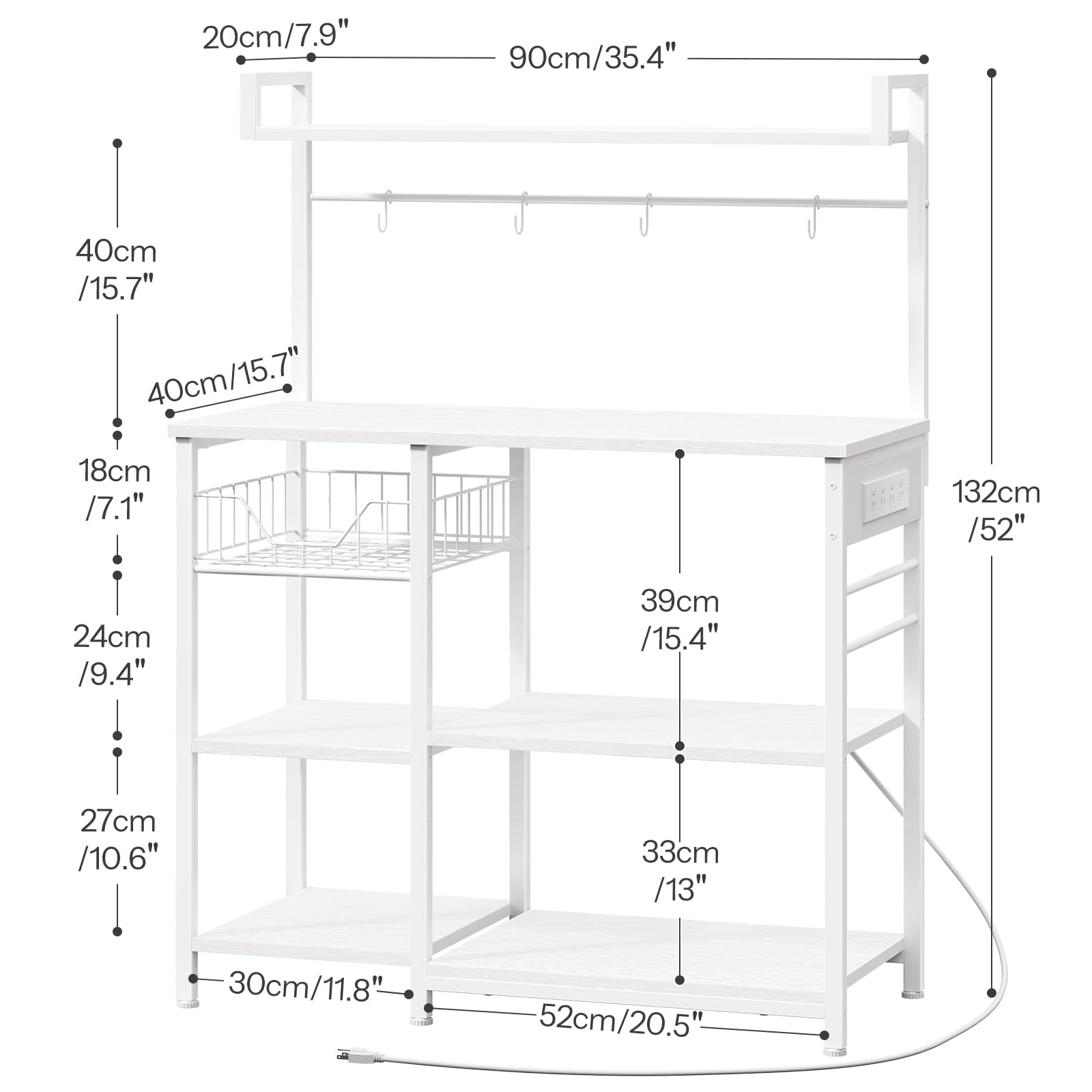 hoobro-kitchen-furniture-tag-re-cuisine-blanche-wt05hb01-avec-prises image 3