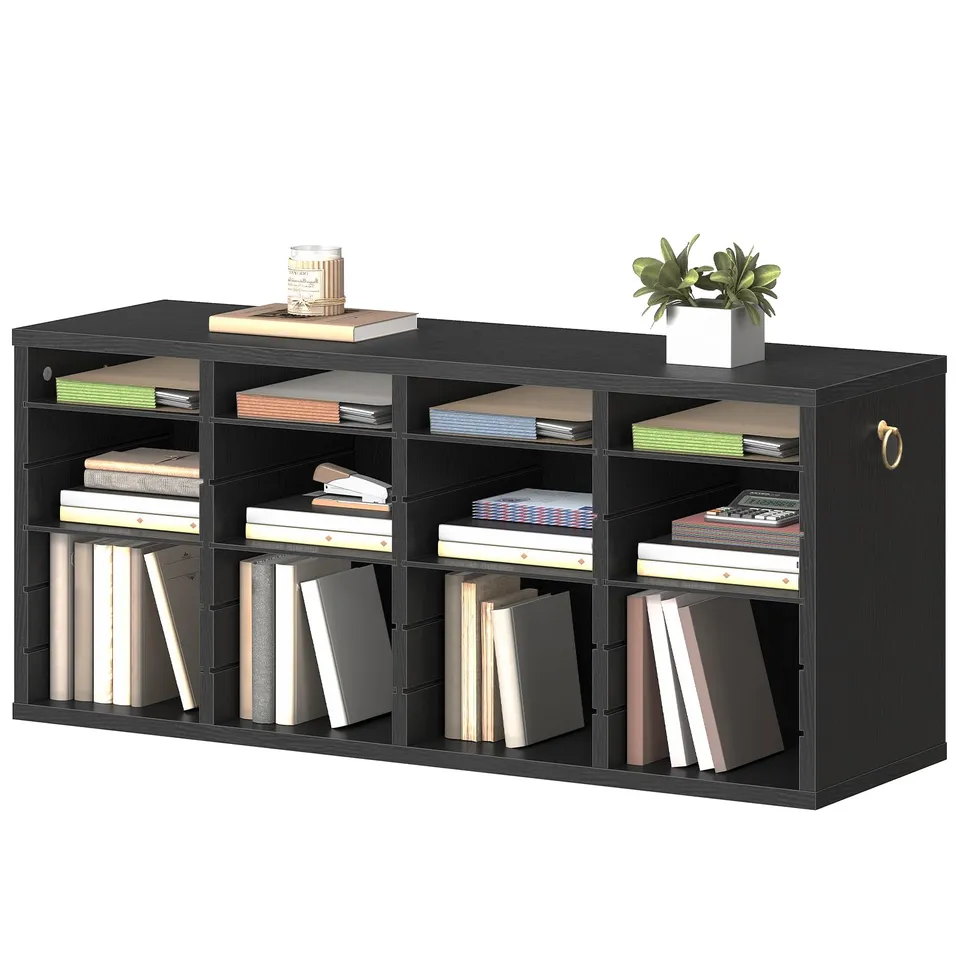 hoobro-trieur-courrier-noir-24-compartiments-r-glable image 1
