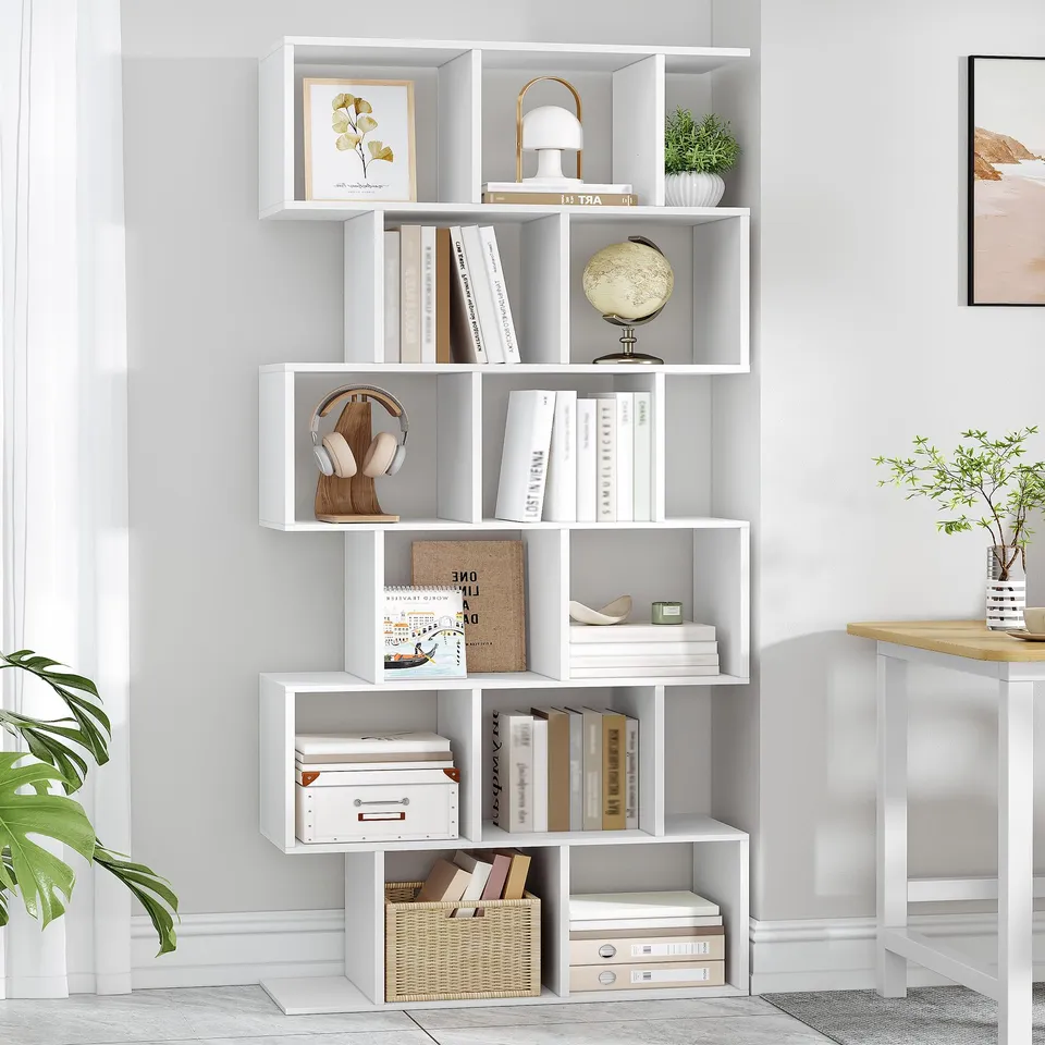 hexcelen-biblioth-ques-biblioth-que-blanche-6-niveaux image 1