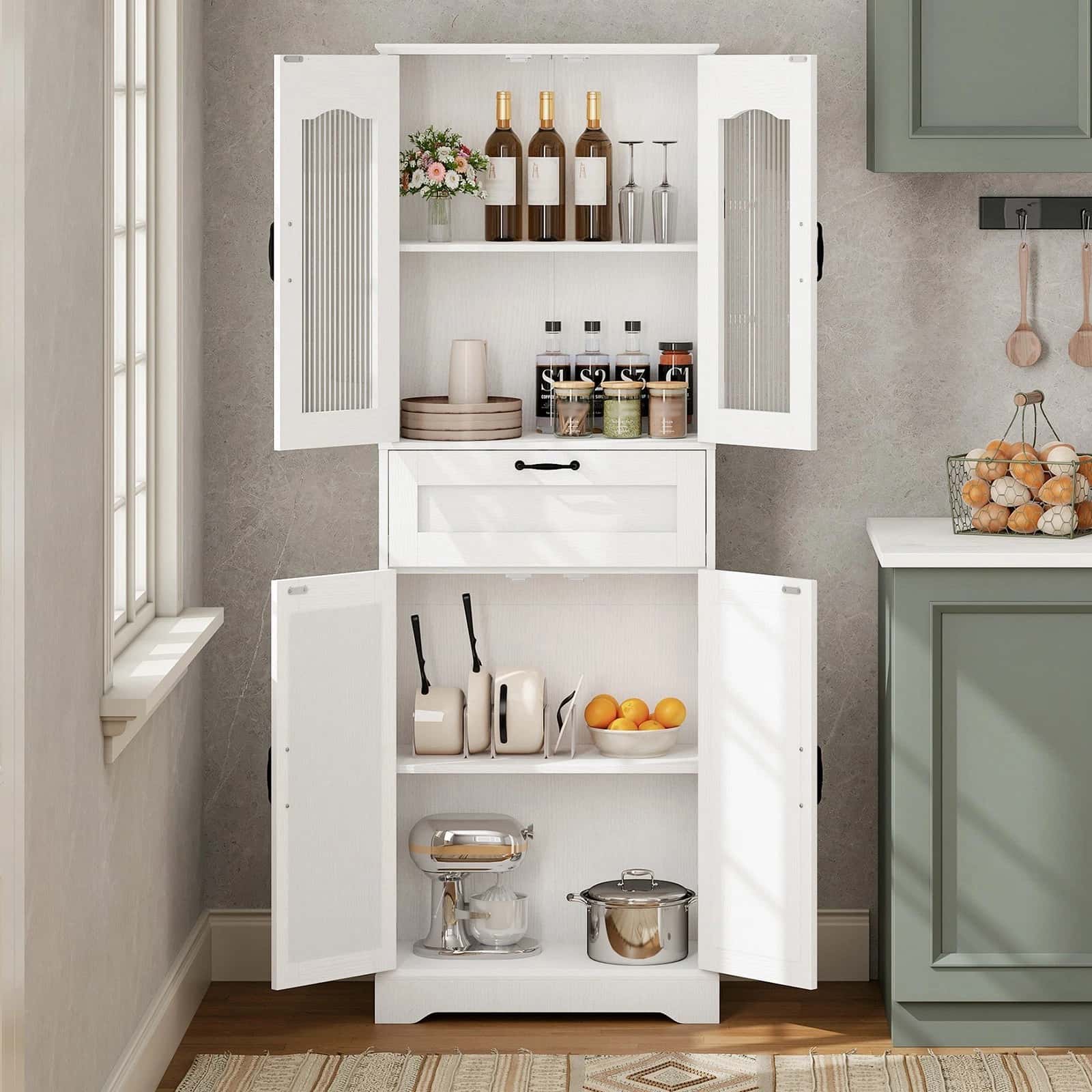hoobro-armoire-salle-de-bain-blanche-verre-cannel image 6