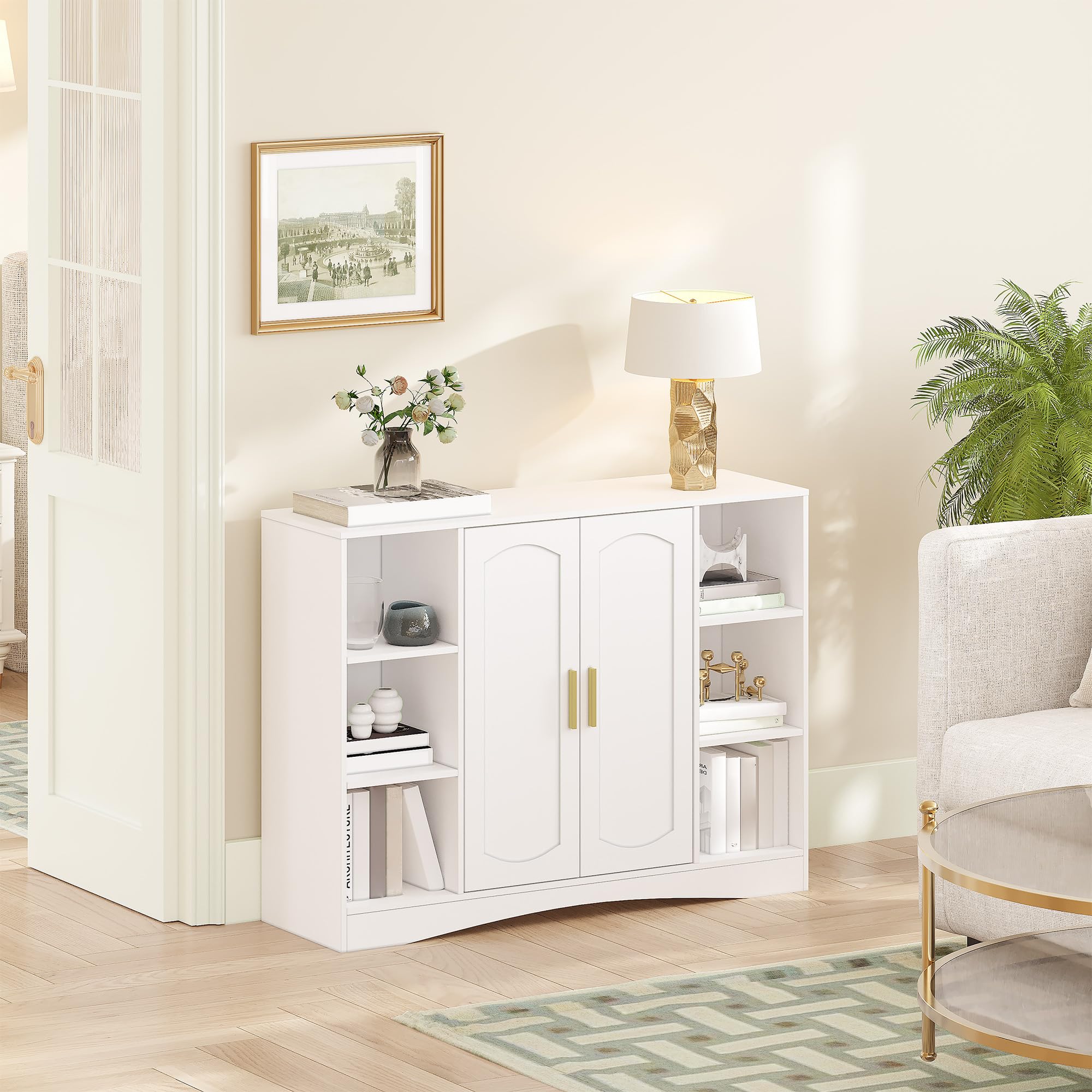 hexcelen-meubles-de-salle-de-bain-100-cm-blanc-portes image 4