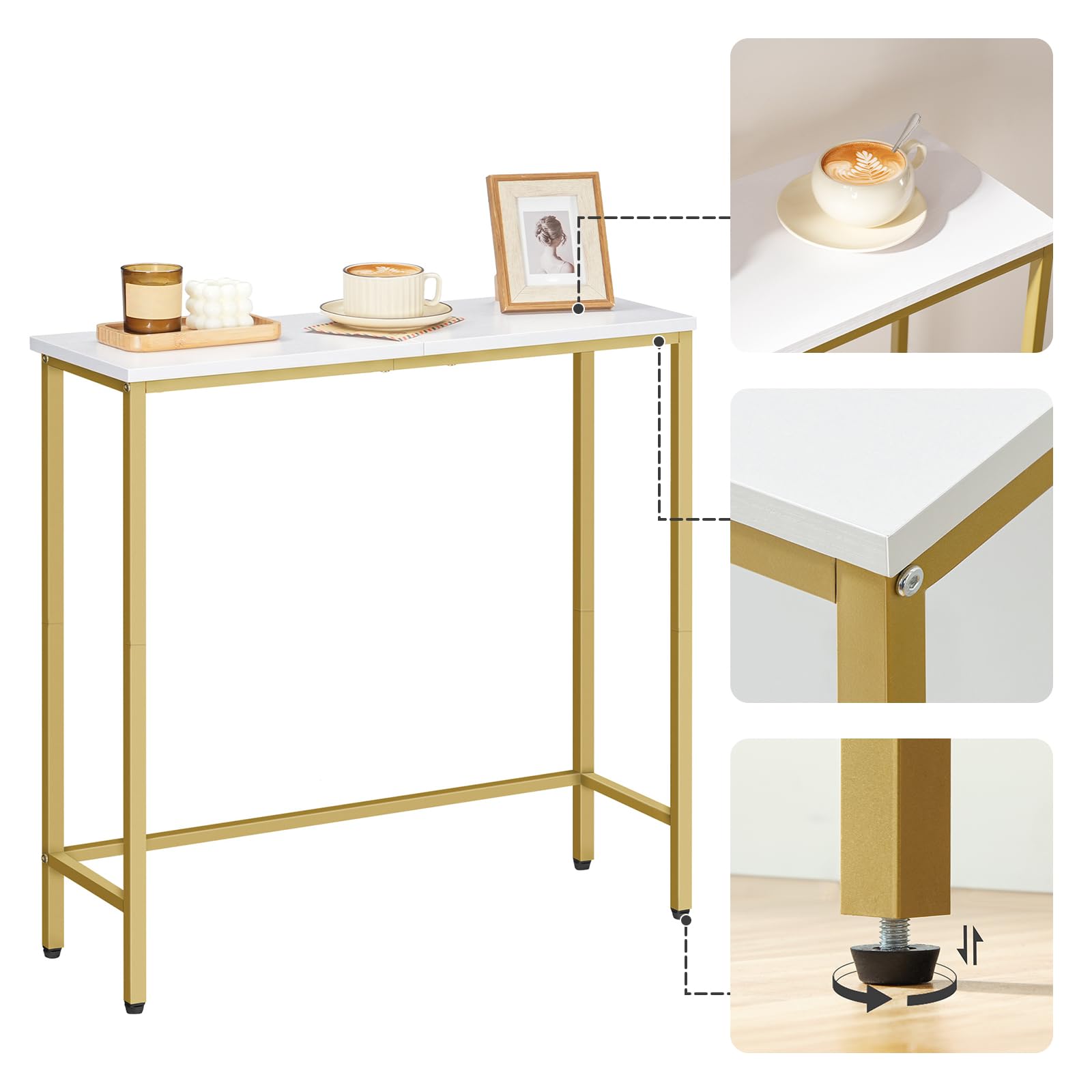 hoobro-console-table-console-dor-e-75-cm-troite-bois-et-m-tal image 8