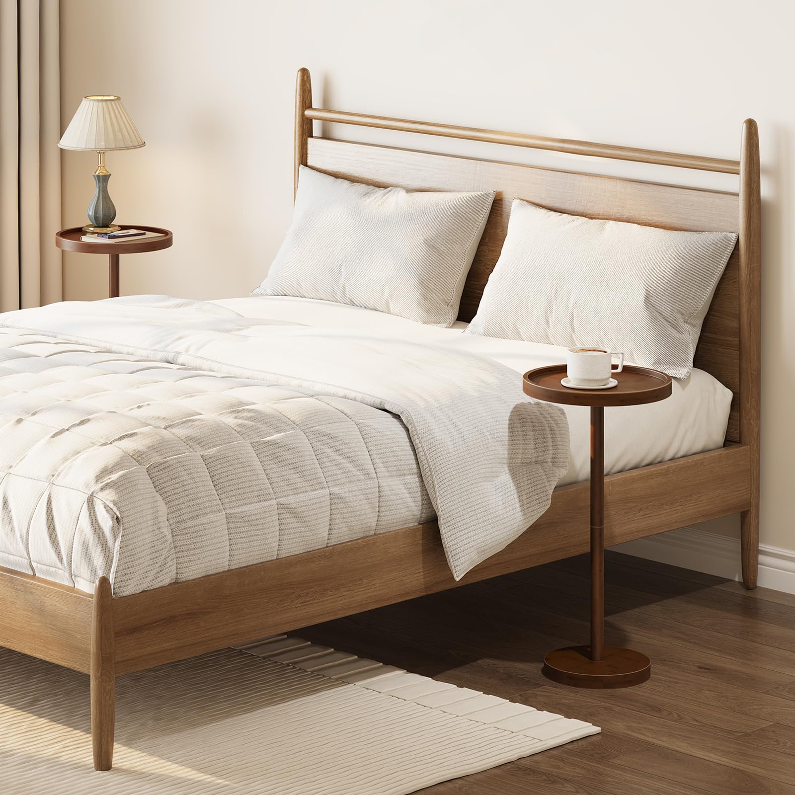 hoobro-side-tables-table-d-appoint-ronde-bambou-mocha image 4