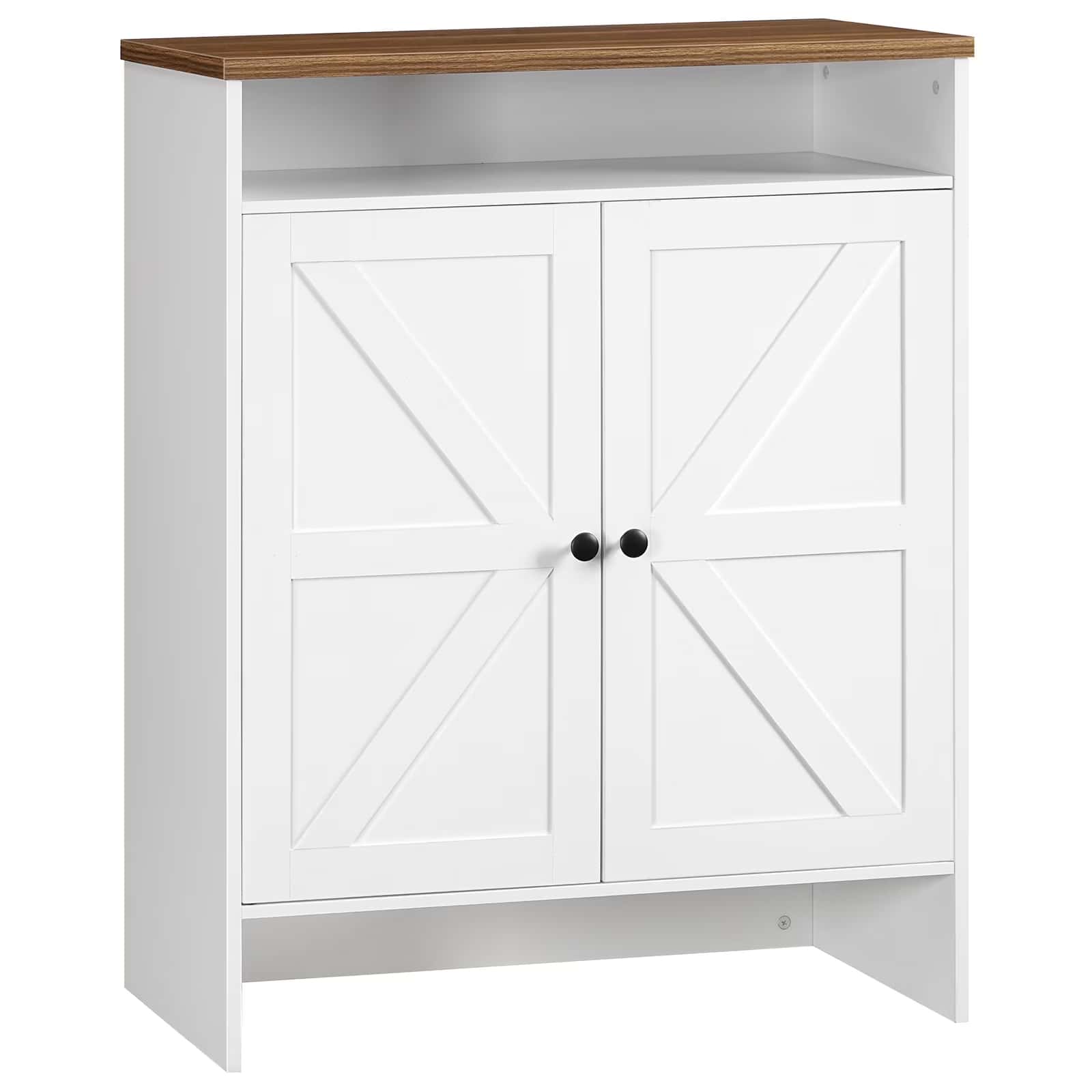 hoobro-shoe-racks-meuble-chaussures-blanc-farmhouse image 3