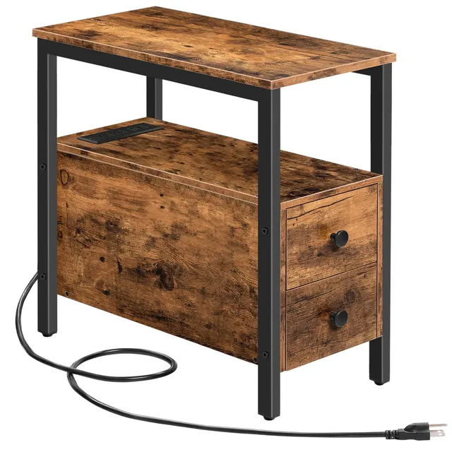 hoobro-side-tables-table-chevet-bf541bz01-prise-marron image 1