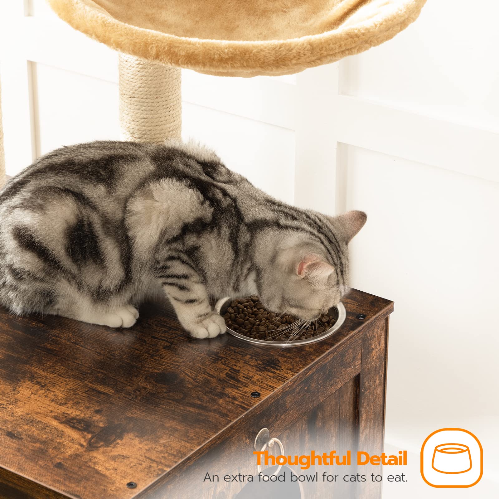 hoobro-pet-furniture-arbre-chat-marron-liti-re-hamac image 8