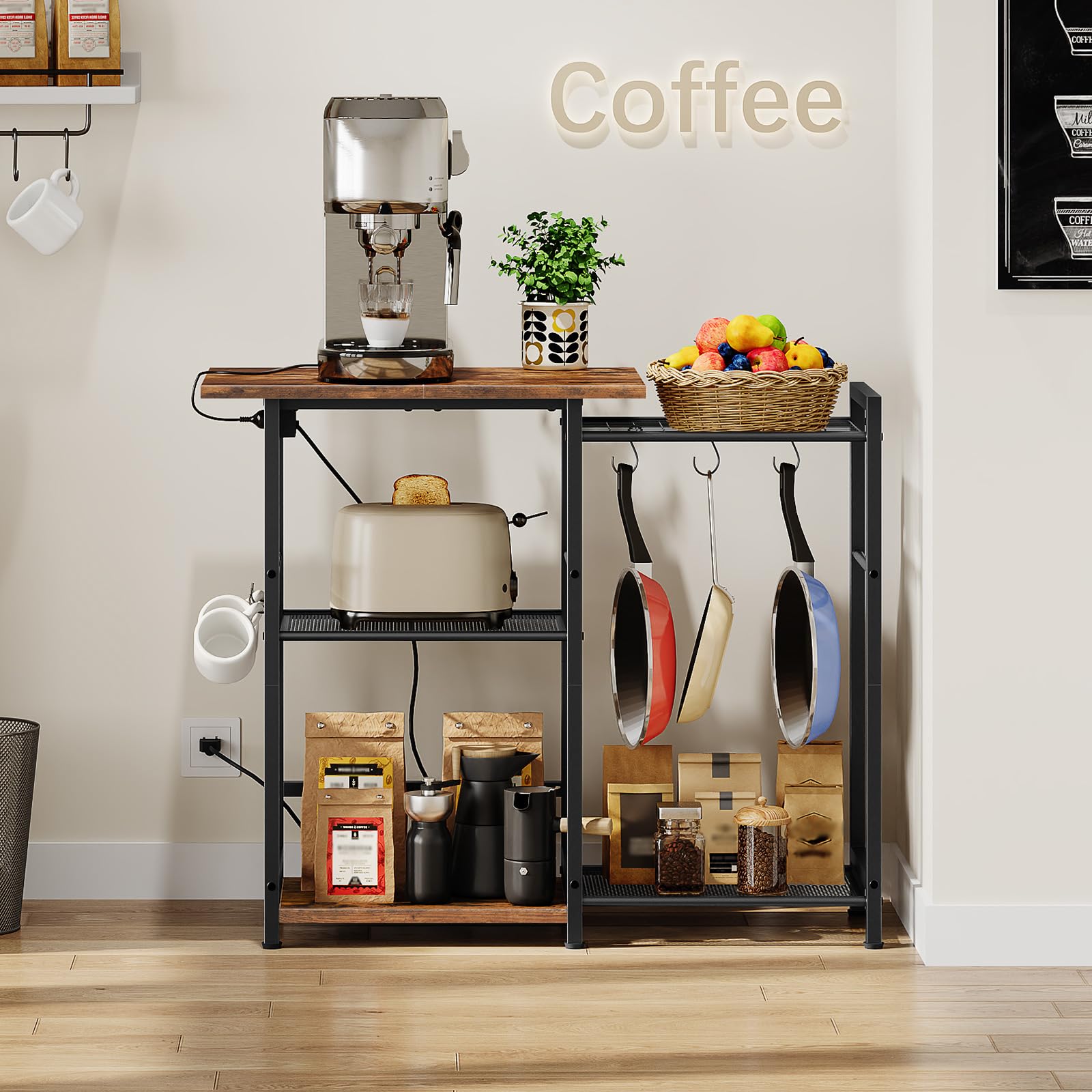 hoobro-kitchen-furniture-tag-re-cuisine-marron-avec-prise image 6