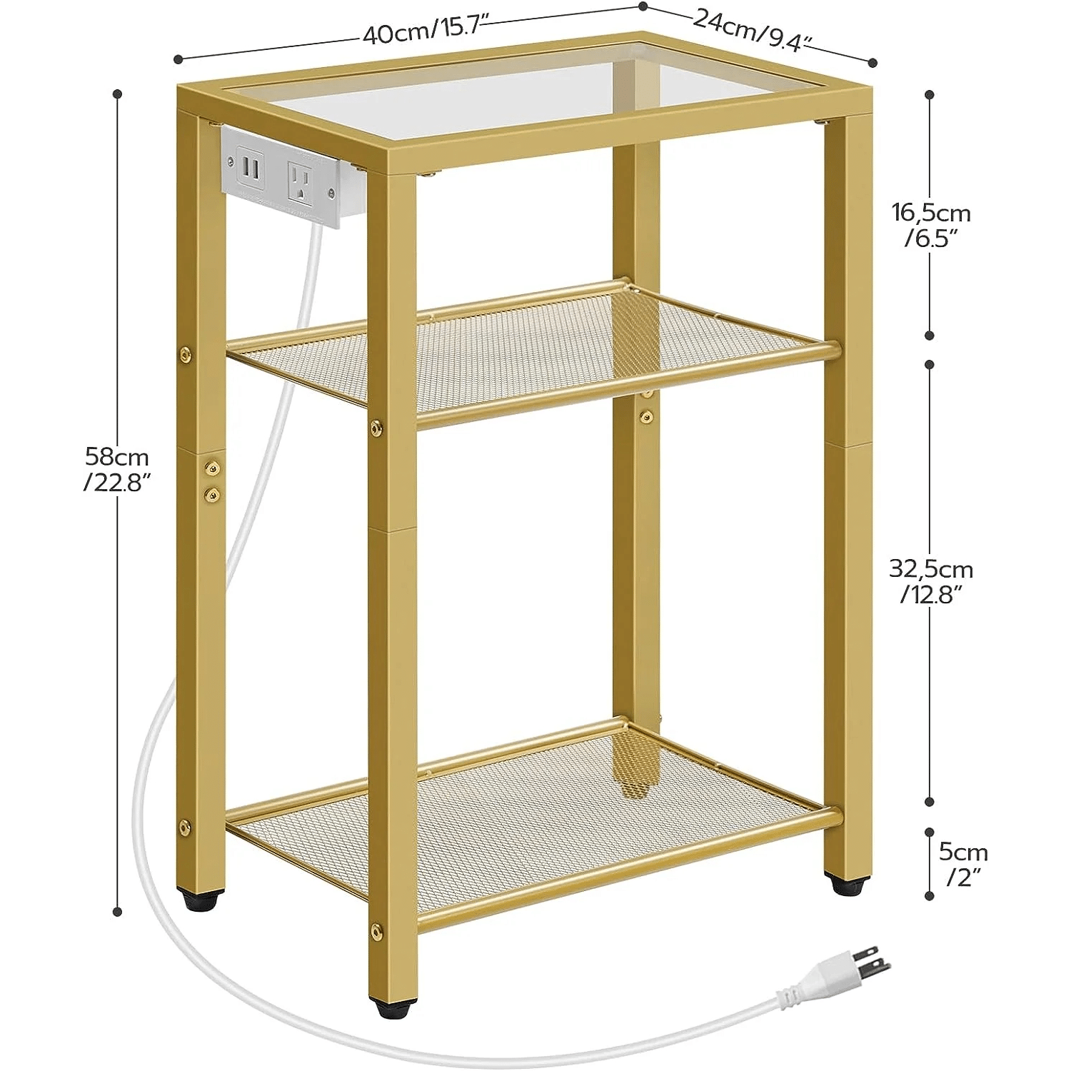 hoobro-side-tables-table-d-appoint-verre-dor-3-niveaux image 4