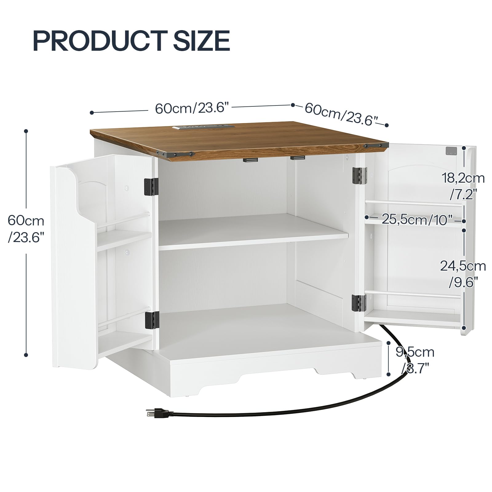 hoobro-nightstands-table-de-nuit-blanche-60-cm-prise image 3