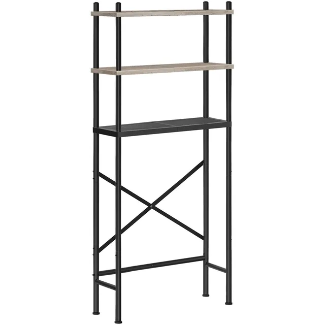 hoobro-meuble-dessus-wc-greige-3-tag-res-rangement image 1
