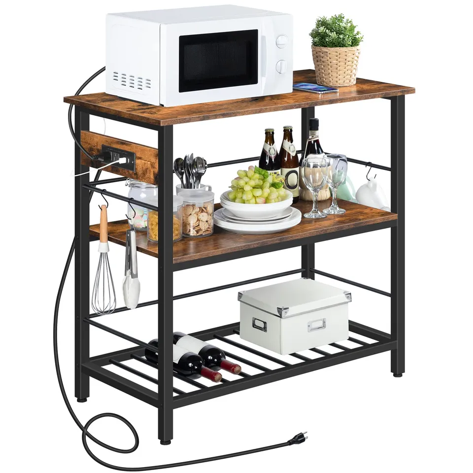 hoobro-lot-cuisine-90-cm-3-niveaux-marron-prise image 1