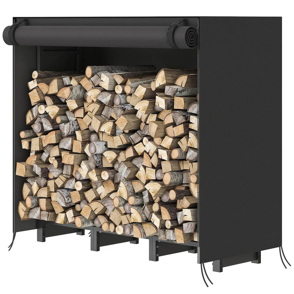 hoobro-porte-b-ches-ext-rieur-noir-4ft-avec-housse image 1